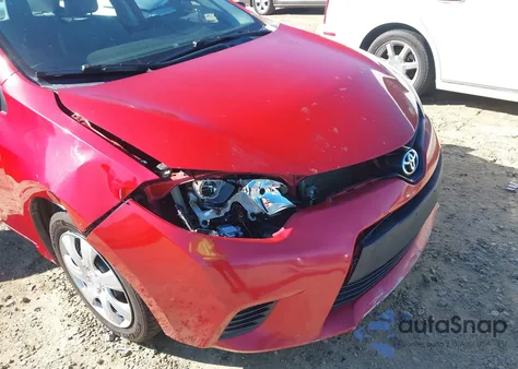 2014 Toyota Corolla Le from USA, damaged, VIN 2T1BURHE4EC071765